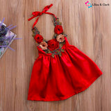 Beautiful Floral Baby Girl's Formal Dress