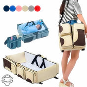 Diaper-n-go™ Changing Station - The Ultimate 3 in 1 Combo Crib Diaper Bag