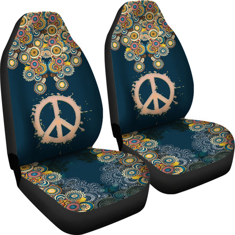 Peace & Love Car Seat Covers