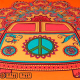 Happy Hippie Van Bedding Set