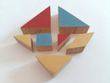 Handmade Tangram Wooden Educational Puzzle