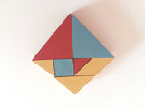 Handmade Tangram Wooden Educational Puzzle