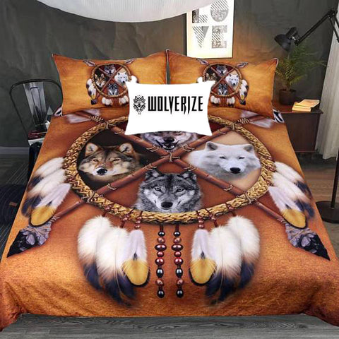 Choose Your Wolf Bedding Set