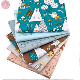 6pcs Kids Design Fat Quarter Fabric - 100% Cotton