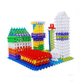 Plasticity Over Plastic Snowflake Building Blocks 300 pcs + 100 FREE Extra pcs