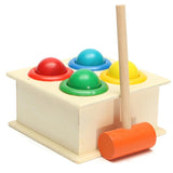 Wooden Hammer Ball Box Early Learning Toy