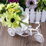 Tricycle Bike Design Flower Basket For Flower Plants