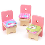 Wooden Delicate Dollhouse Furniture Miniature Toys