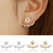Crystal Flower Stud Earrings Free Offer - $0.00