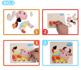 Wooden 3D Jigsaw Puzzle For Children Educational Toy - FREE Offer - $0.00