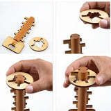 Bamboo Unlock Key Preschool Toy