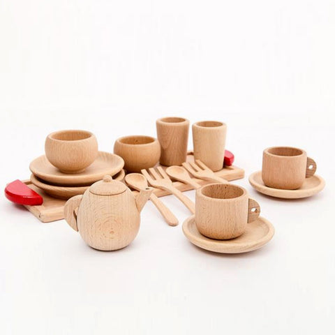 Wooden Montessori kitchen Set Toy