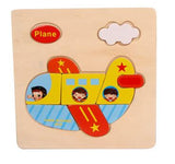 Wooden 3D Jigsaw Puzzle For Children Educational Toy
