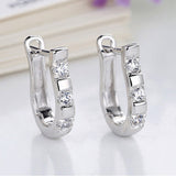 Silver Plated Horseshoe Earrings - Free Offer - $0.00