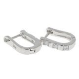 Silver Plated Horseshoe Earrings - Free Offer - $0.00