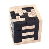 Wooden Tetris 3D for All ages