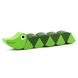 Wooden crocodile caterpillar developmental toys for kids - Free Offer - $0.00