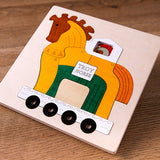 Wooden 3D Animals Puzzle Educational Toy