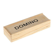 Wooden Domino Blocks Educational 28pcs Play Set