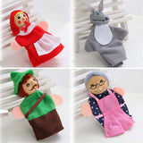 Little Red Hood Finger Puppets - 4Pcs