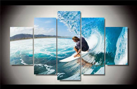 Surf Lovers Canvas