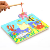 Wooden Magnetic Fishing Puzzle Board - Free Offer - $0.00