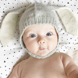 Unisex knitted rabbit  ear crochet Baby Bonnet - Free Offer - $0.00