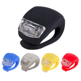 Set of 2 x Easy to Use Bicycle Front Rear LED Flash Light