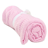 Happy Colors Super Soft Cotton Crochet Baby Blankets FREE + Shipping - $0.00
