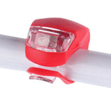 Set of 2 x Easy to Use Bicycle Front Rear LED Flash Light