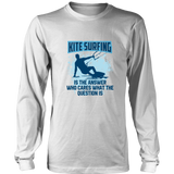Kite Surfing Is The Answer - White