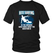 Kite Surfing Is The Answer - Black