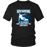 Kite Surfing Is The Answer - Black