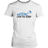 Live The Kite Surf - White