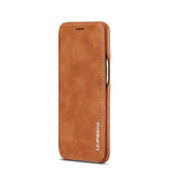 LuxLeather - The Wallet Stand Case For Samsung S10 / S10 Plus / S10E