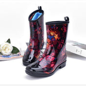 Red Fusion Rain Boots