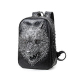 3D Wild Wolf Backpack