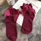 Everyday Chic! Cotton Socks with a Bow