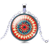 Vintage Mandala Pendant Necklace