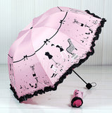 Beautiful Girl Pattern Umbrella