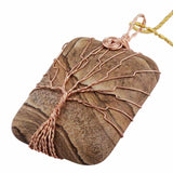 Tree Of Life Healing Stone Necklace