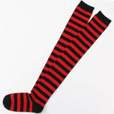 Up the Stripes! Long Thigh High Striped Socks