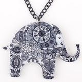 Hippie Elephant Necklace