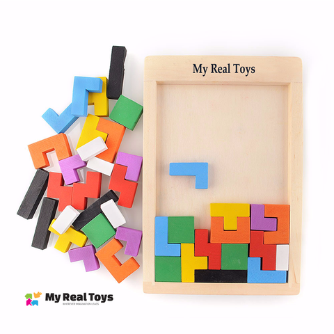 Wooden Tetris for All ages Giveaway - Fam Spin SPECIAL